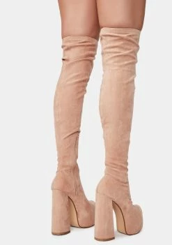 Lemon Drop By Privileged Nude Havasu Knee High Boots Boots & Booties