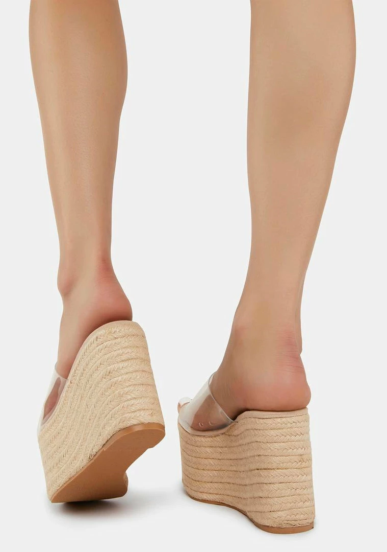 Promo βοΈ Lemon Drop By Privileged James Platform π©΄ Sandals π 5 Lemon Drop By Privileged James Platform Sandals