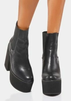 Lemon Drop By Privileged Beaufort Boots Platforms