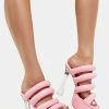 Lemon Drop By Privileged Pink Namora Clear Heels