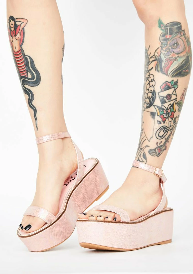 Cheap π Lemon Drop By Privileged Pink Davvy Platform π©΄ Sandals Platforms β 1 Lemon Drop By Privileged Pink Davvy Platform Sandals Platforms