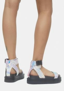 Lemon Drop By Privileged Pink Kassandra Gladiator Sandals