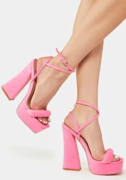 Lemon Drop By Privileged Yesenia Platform Heels