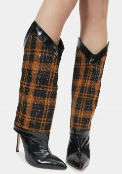 Lemon Drop By Privileged Boots & Booties Katalina Knee High Boots