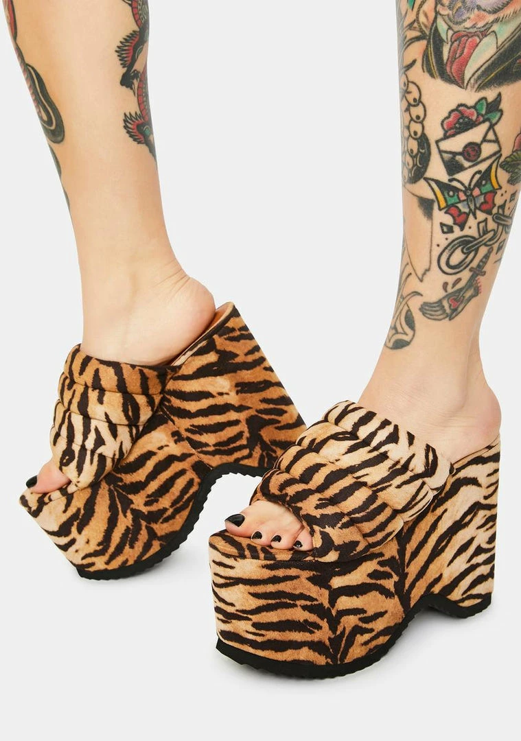 Outlet π― Lemon Drop By Privileged Platforms Striped Manolya Platform π©΄ Sandals π₯° 1 Lemon Drop By Privileged Platforms Striped Manolya Platform Sandals