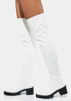 Lemon Drop By Privileged Boots & Booties Icy Melissara Thigh High Boots