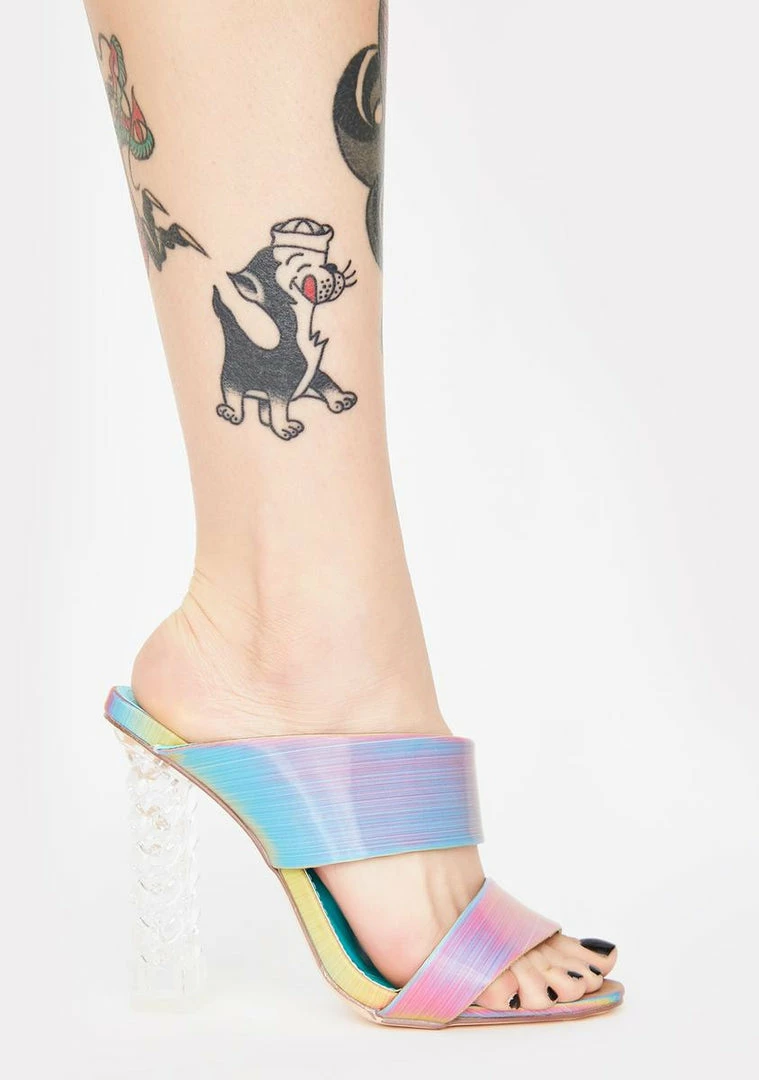 Best Sale π Lemon Drop By Privileged Arizone Iridescent π Heels π₯ 1 Lemon Drop By Privileged Arizone Iridescent Heels