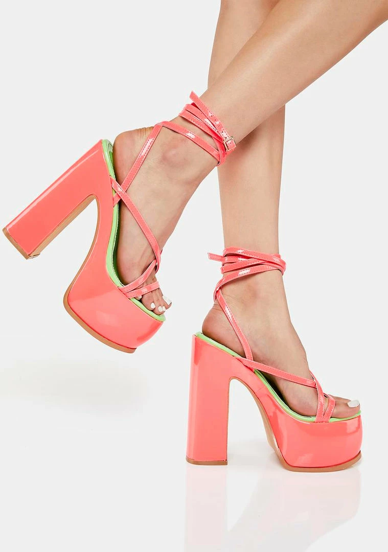 Flash Sale π Lemon Drop By Privileged Drift Patent Platform π Heels π 1 Lemon Drop By Privileged Drift Patent Platform Heels