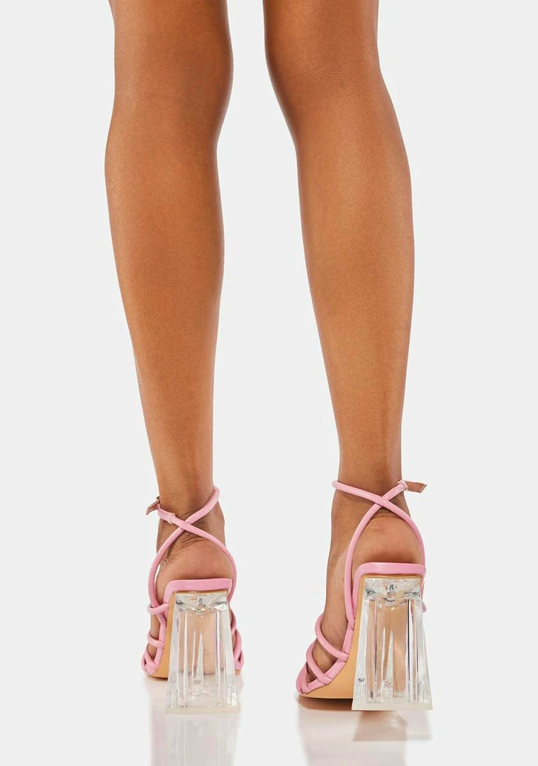 Hot Sale π Lemon Drop By Privileged Pink Miranda Block π Heels π 4 Lemon Drop By Privileged Pink Miranda Block Heels