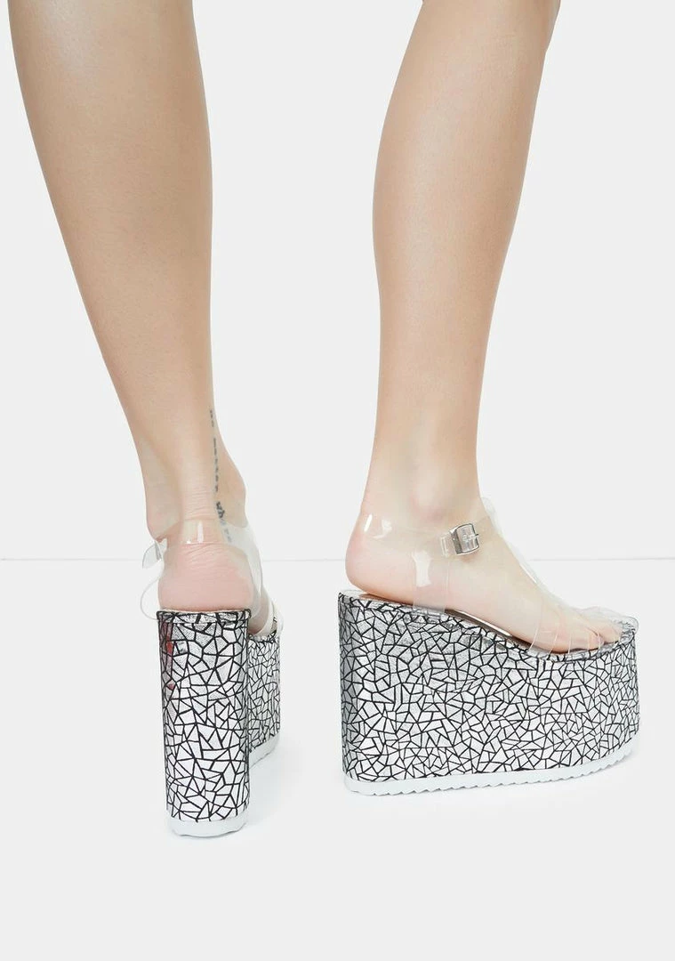 Budget β Lemon Drop By Privileged Silver Zahara Platform π©΄ Sandals Platforms π₯° 4 Lemon Drop By Privileged Silver Zahara Platform Sandals Platforms