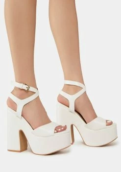 Lemon Drop By Privileged Taga Platform Heels