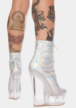 Lemon Drop By Privileged Silver Loyola Wedges