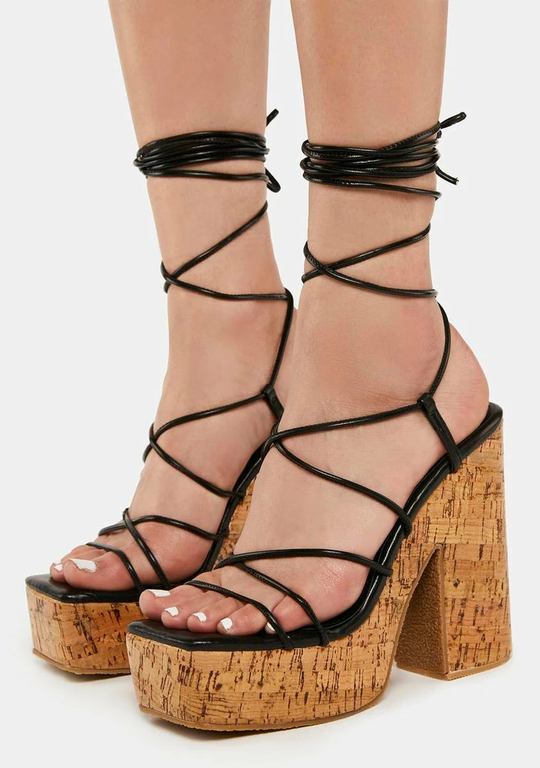 Deals π₯ Lemon Drop By Privileged Elliette Cork Platform π Heels βοΈ 2 Lemon Drop By Privileged Elliette Cork Platform Heels