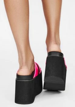 Promo π― Lemon Drop By Privileged Pink Tanner Platform π©΄ Sandals π 7 Lemon Drop By Privileged Pink Tanner Platform Sandals