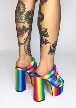 Top 10 π€© Lemon Drop By Privileged Rainbow Andrews Platform π Heels β 7 Lemon Drop By Privileged Rainbow Andrews Platform Heels