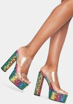 Lemon Drop By Privileged Rockford Platform Heels Platforms