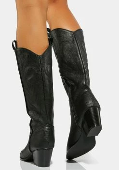 Lemon Drop By Privileged Noir Late Last Night Cowboy Boots