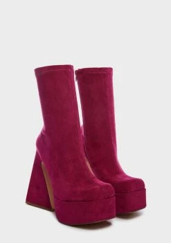 Cheapest π Lemon Drop By Privileged Fuchsia Laskey Platform π₯Ύ Boots Platforms π 6 Lemon Drop By Privileged Fuchsia Laskey Platform Boots Platforms