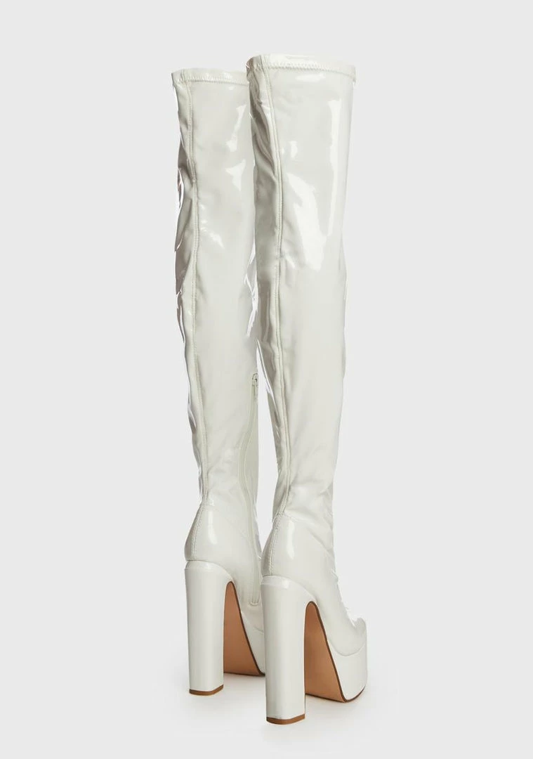 Deals π₯° Lemon Drop By Privileged Cranston Thigh-High π₯Ύ Boots π 4 Lemon Drop By Privileged Cranston Thigh-High Boots