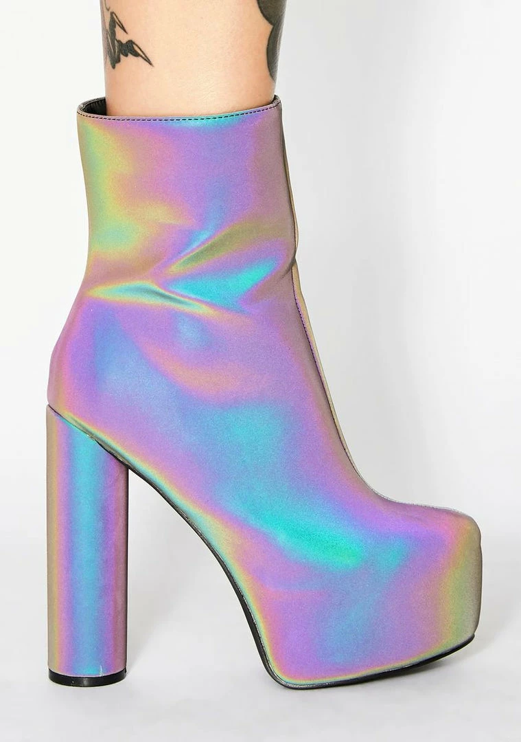 Best reviews of ✨ Lemon Drop By Privileged Act Up Reflective Platform 🥾 Boots ⌛ 2 Lemon Drop By Privileged Act Up Reflective Platform Boots