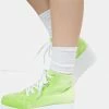 Lemon Drop By Privileged Platforms Green Barletta Platform Sneakers