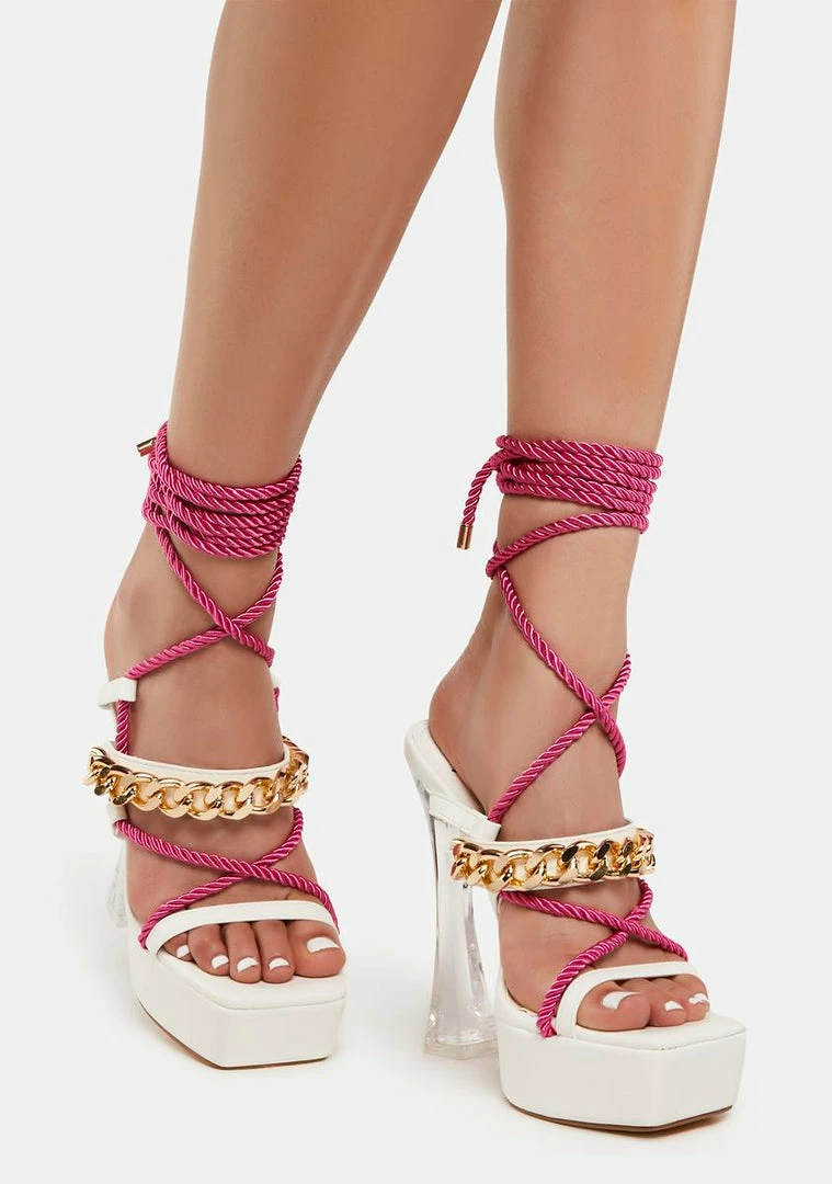 Discount π Lemon Drop By Privileged Lady Platform π Heels Clear π Heels π₯° 3 Lemon Drop By Privileged Lady Platform Heels Clear Heels