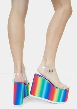 Wholesale β€οΈ Lemon Drop By Privileged Rainbow Zahara Platform π©΄ Sandals Platforms β€οΈ 6 Lemon Drop By Privileged Rainbow Zahara Platform Sandals Platforms