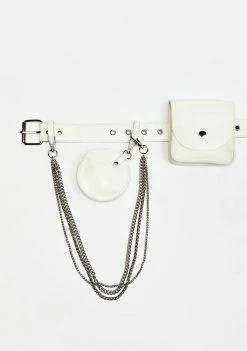 Hot Sale π Lemon Drop By Privileged Belts & Harnesses White Hoop Belt Bag β¨ 6 Lemon Drop By Privileged Belts & Harnesses White Hoop Belt Bag