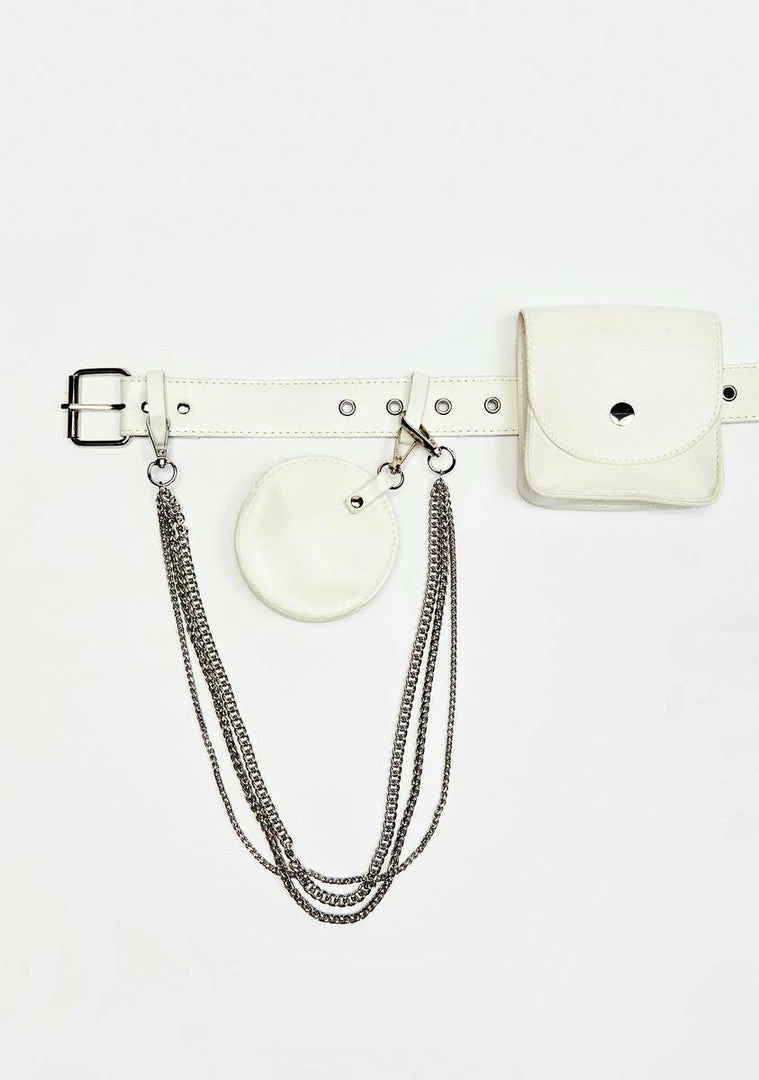 Hot Sale π Lemon Drop By Privileged Belts & Harnesses White Hoop Belt Bag β¨ 3 Lemon Drop By Privileged Belts & Harnesses White Hoop Belt Bag