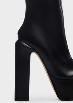 Lemon Drop By Privileged Litten Platform Boots