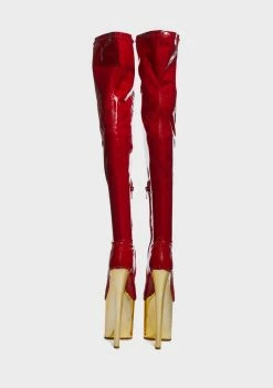 New π Lemon Drop By Privileged Platform π₯Ύ Boots Caterina Thigh-High π₯Ύ Boots π 9 Lemon Drop By Privileged Platform Boots Caterina Thigh-High Boots