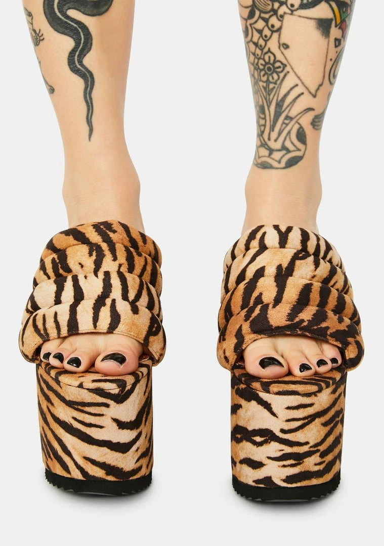 Outlet π― Lemon Drop By Privileged Platforms Striped Manolya Platform π©΄ Sandals π₯° 3 Lemon Drop By Privileged Platforms Striped Manolya Platform Sandals