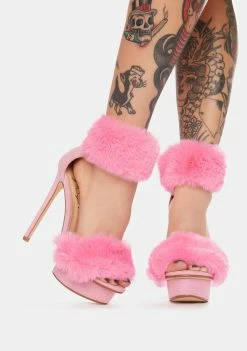 Lemon Drop By Privileged Pink Bambam Heels