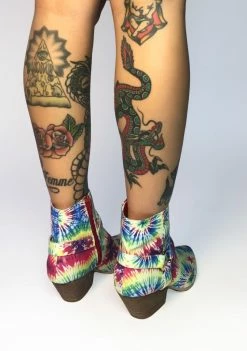 Promo π Lemon Drop By Privileged Tie Dye Spirit Ankle π₯Ύ Boots π₯Ύ Boots & Booties π 7 Lemon Drop By Privileged Tie Dye Spirit Ankle Boots Boots & Booties