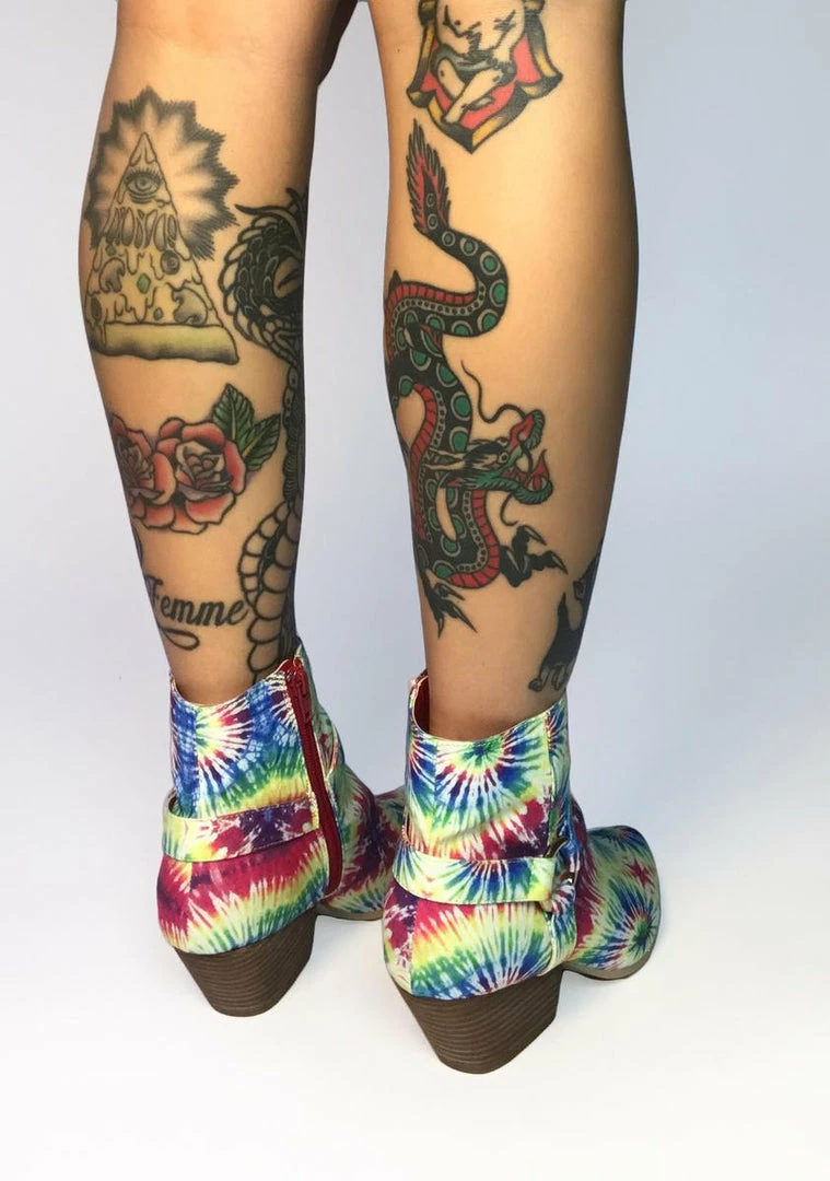 Promo π Lemon Drop By Privileged Tie Dye Spirit Ankle π₯Ύ Boots π₯Ύ Boots & Booties π 4 Lemon Drop By Privileged Tie Dye Spirit Ankle Boots Boots & Booties