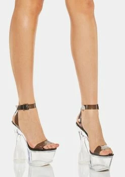 Lemon Drop By Privileged Black Selenga Platform Heels