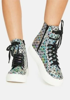 Lemon Drop By Privileged Boots & Booties Karri High Top Sneakers