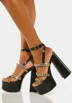 Lemon Drop By Privileged Platforms Isabella Platform Heels