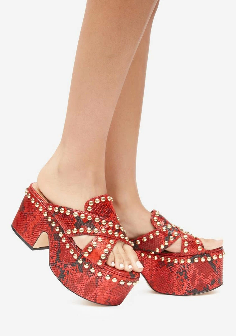 Cheapest π Lemon Drop By Privileged Red Barstyn Snakeskin Platforms βοΈ 1 Lemon Drop By Privileged Red Barstyn Snakeskin Platforms