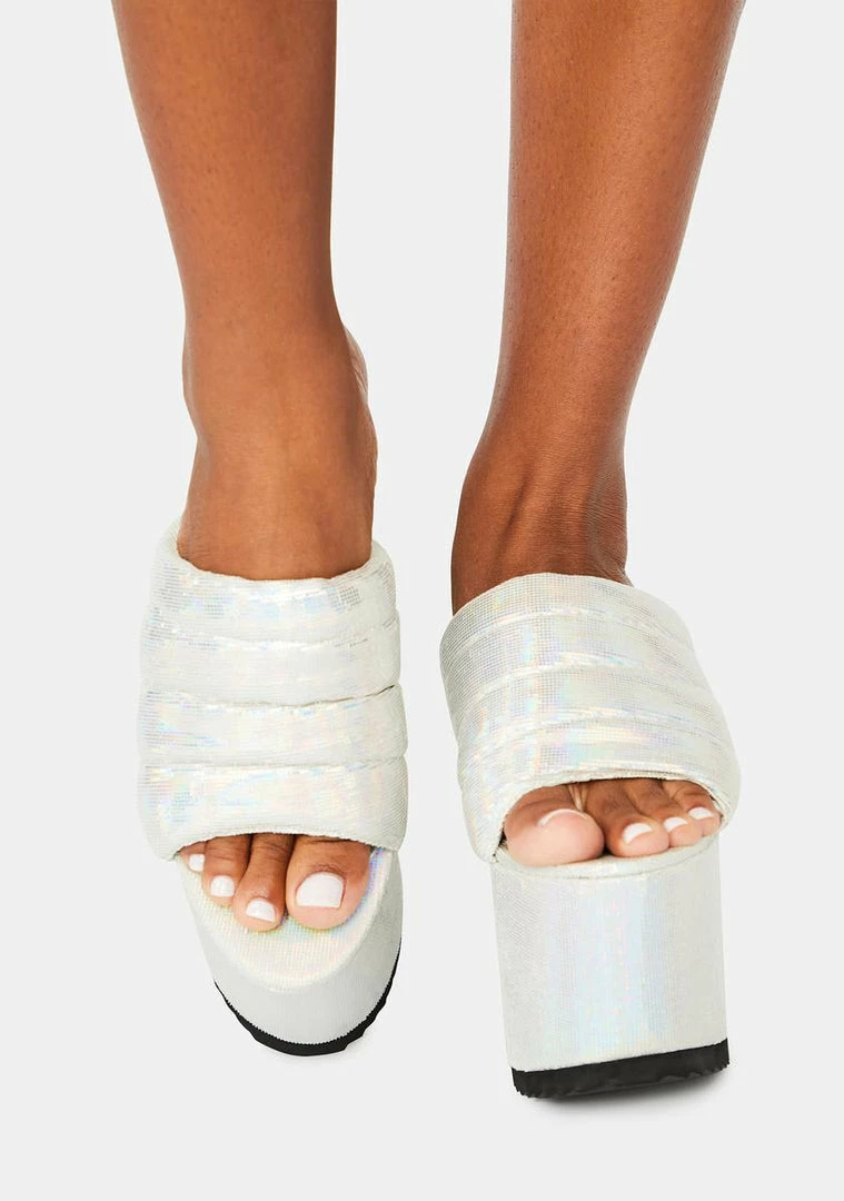 Cheapest β€οΈ Lemon Drop By Privileged White Manolya Platform π©΄ Sandals β€οΈ 3 Lemon Drop By Privileged White Manolya Platform Sandals