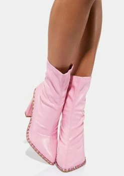 Lemon Drop By Privileged Candy Mooney Ankle Boots