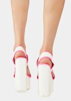 Lemon Drop By Privileged Kamora Platform Heels