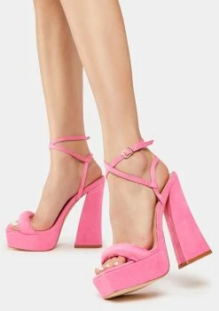 Lemon Drop By Privileged Yesenia Platform Heels