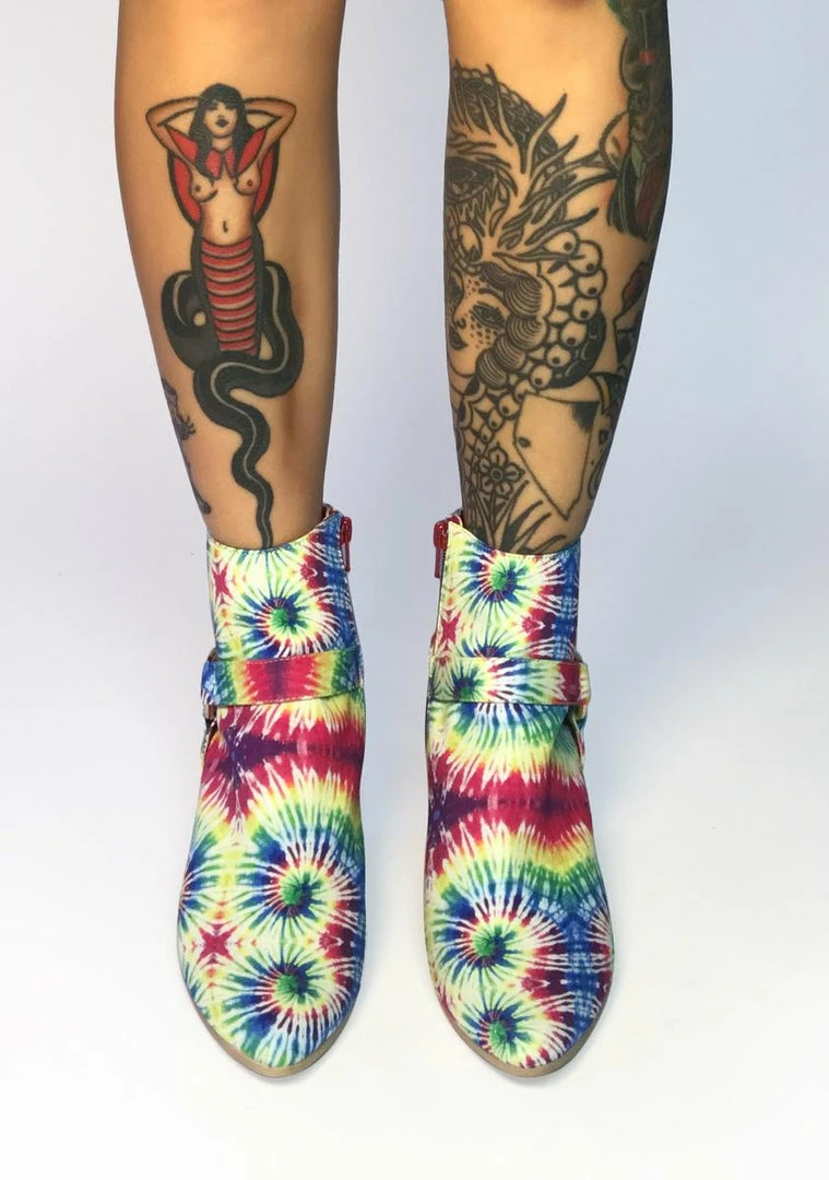 Promo π Lemon Drop By Privileged Tie Dye Spirit Ankle π₯Ύ Boots π₯Ύ Boots & Booties π 3 Lemon Drop By Privileged Tie Dye Spirit Ankle Boots Boots & Booties