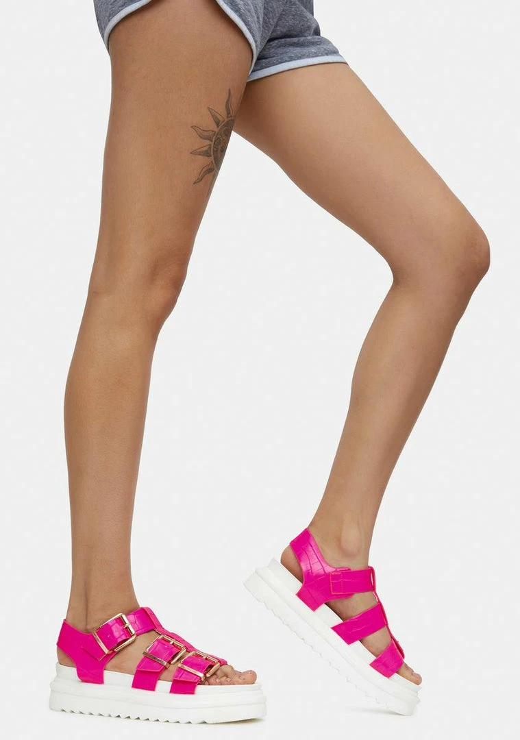 Flash Sale π Lemon Drop By Privileged Pink Laeticia Gladiator π©΄ Sandals β¨ 2 Lemon Drop By Privileged Pink Laeticia Gladiator Sandals