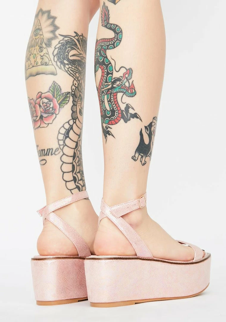 Cheap π Lemon Drop By Privileged Pink Davvy Platform π©΄ Sandals Platforms β 4 Lemon Drop By Privileged Pink Davvy Platform Sandals Platforms