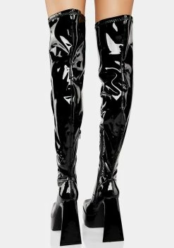 Wholesale π― Lemon Drop By Privileged Ginsburg Thigh-High Platform π₯Ύ Boots π 9 Lemon Drop By Privileged Ginsburg Thigh-High Platform Boots