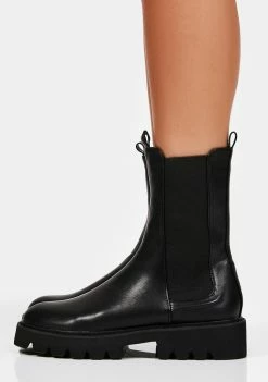 Lemon Drop By Privileged Black Printed Ankle Boots Boots & Booties