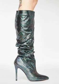 Lemon Drop By Privileged Boots & Booties Adeilia Knee High Boots