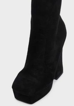 Lemon Drop By Privileged Black Nessan Platform Boots